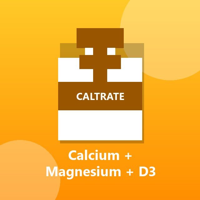Calcium + Magnesium + D3 60s