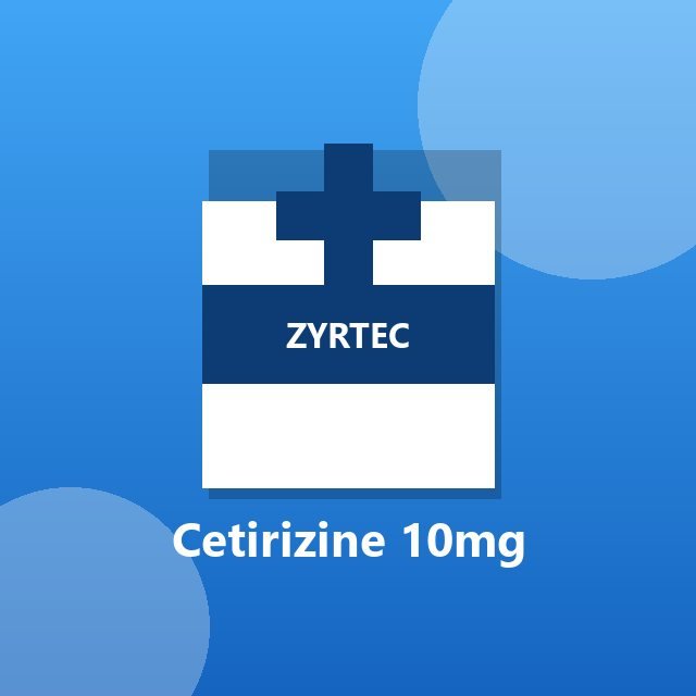 Cetirizine 10mg 30s