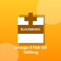 Omega-3 Fish Oil 1000mg 90s